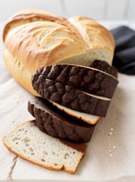 The main image of a loaf of bread