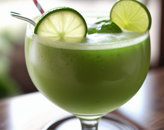 A green delight exlir drink image