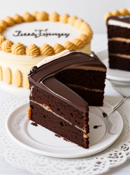 The main image of the Double Chocolate Cake