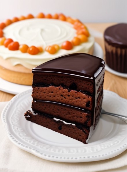 The main image of the Double Chocolate Cake