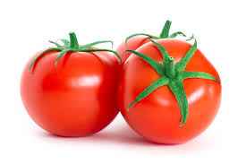 A whole tomato